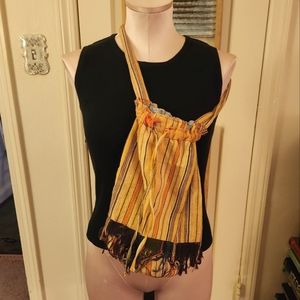 Bohemian Drawstring Bag Purse